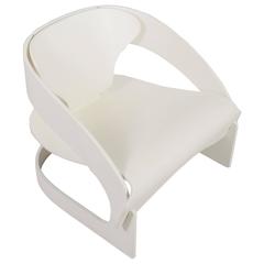 Original Vintage Joe Colombo "4801" Armchair, Made in Italy by Karell 4