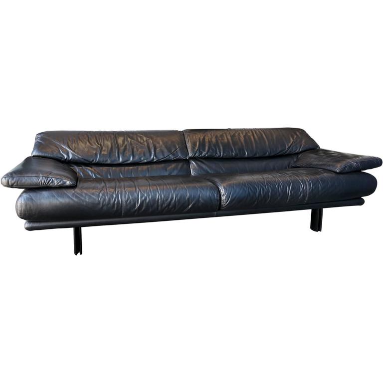 Black Leather "Alanda" Sofa by Paolo Piva for B&B Italia For Sale at  1stDibs | paolo piva alanda sofa, paolo piva sofa, b&b italia alanda sofa