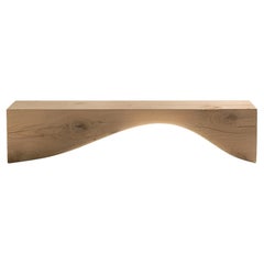 71" Outdoor/Indoor Bench Made From A Single Block of Scented Cedar