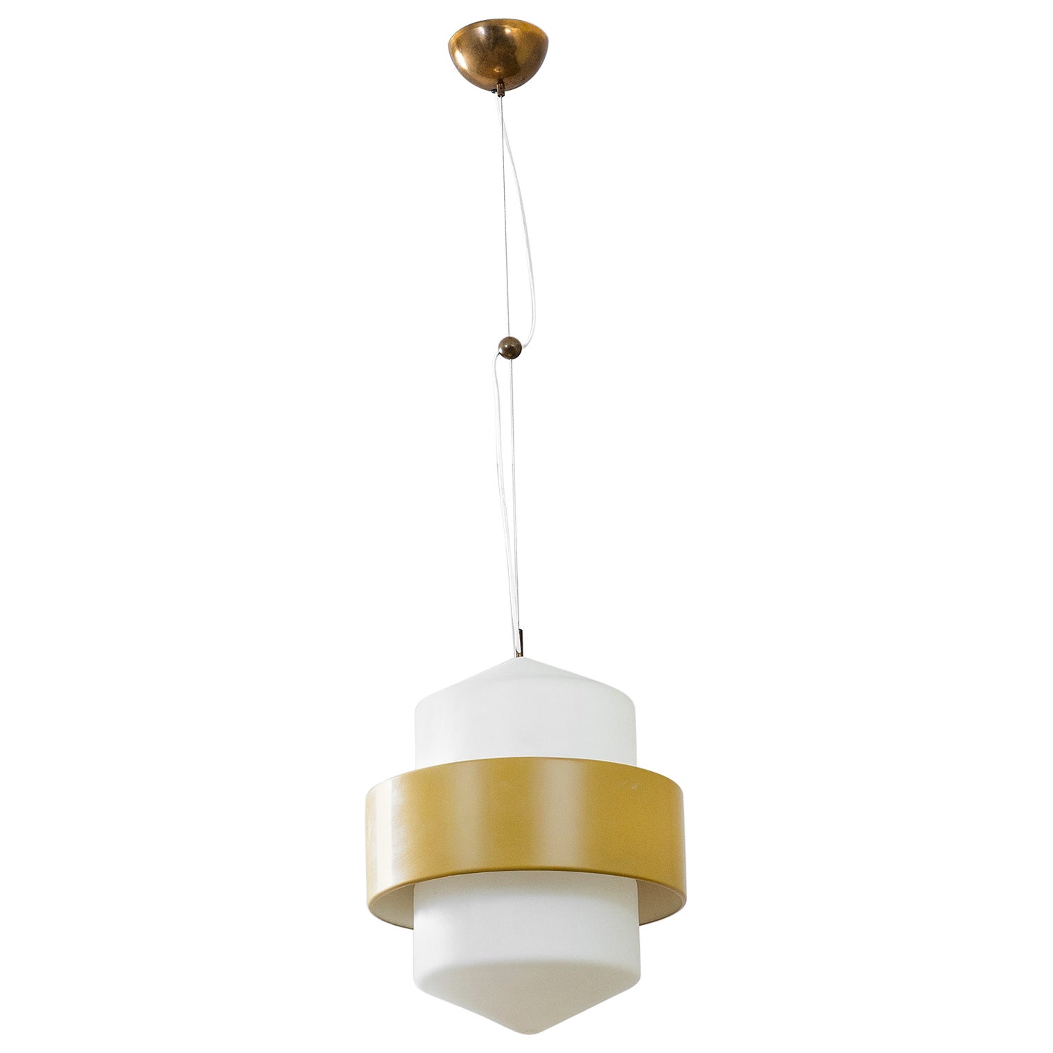 20th Century, Stilnovo Pendant Lamp 1960 en vente