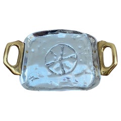 Celtic Card Tray Gold Silver Desk Tray E005 Handmade in Spain