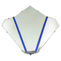 Art Déco Wall Mirror, Italy, 1920s
