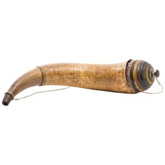 Antique 18th Century Frontier Powder Horn