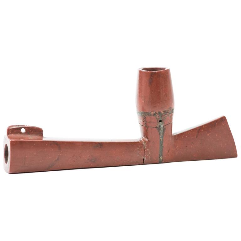 Native American Calumet Pipe Bowl For Sale at 1stDibs | calumet pipe