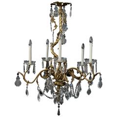 Classic French Chandelier in Rococo Style of Louis XV