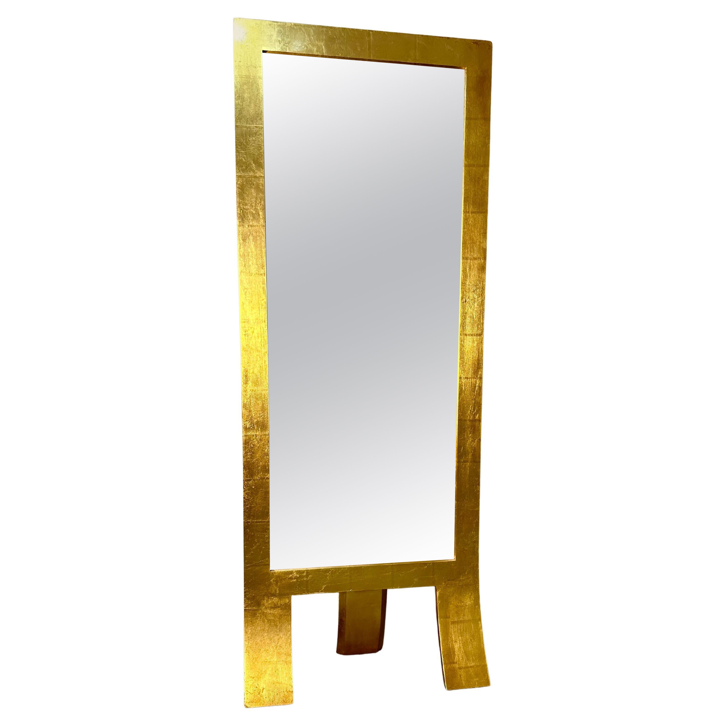 Séparation de pièces avec miroir doré, fait à la main par Rafael Calvo en vente