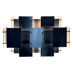 1970’s Brutalist Sonneman Cityscape Sconce