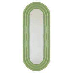 Ceramic Mirror ELO 60x150 PISTACHIO by Pani Jurek