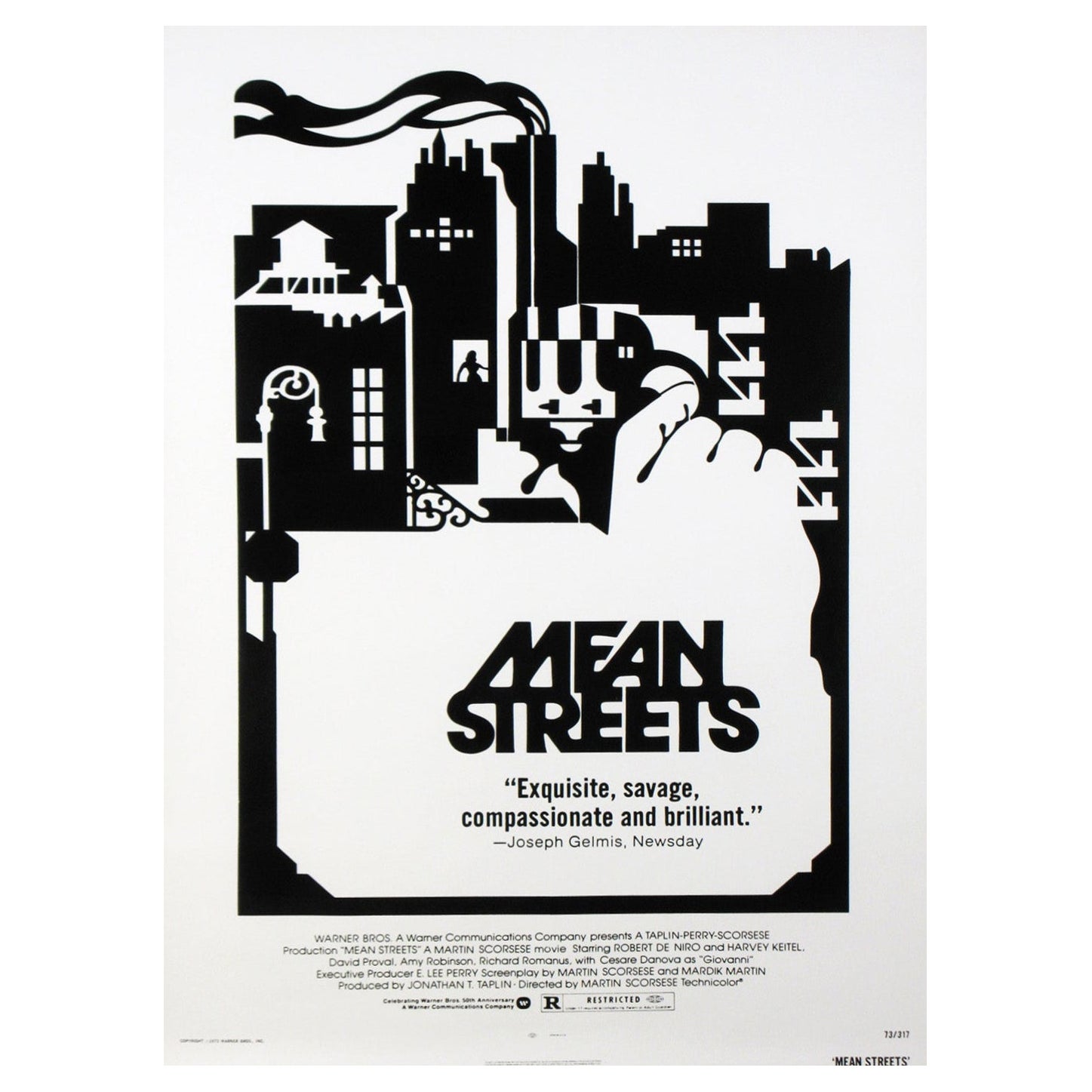 1973 Mean Streets Original Vintage Poster