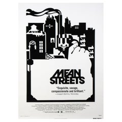 1973 Mean Streets Original Vintage Poster