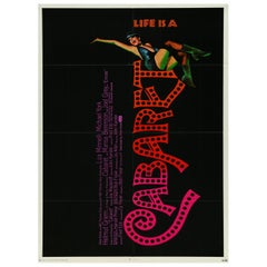 1972 Cabaret Original Vintage Poster