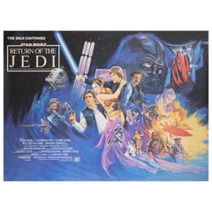 1983 Star Wars Return Of The Jedi Original Vintage Poster