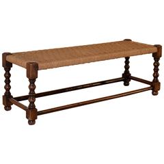Late 19th Century English Low Bench