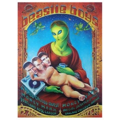 1998 Beastie Boys - Portland Rose Garden Original Vintage Poster