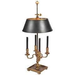 Brass Bouillotte Table Lamp by Chapman