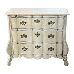 20th Century Dutch Bleached Oak Chest of Drawers