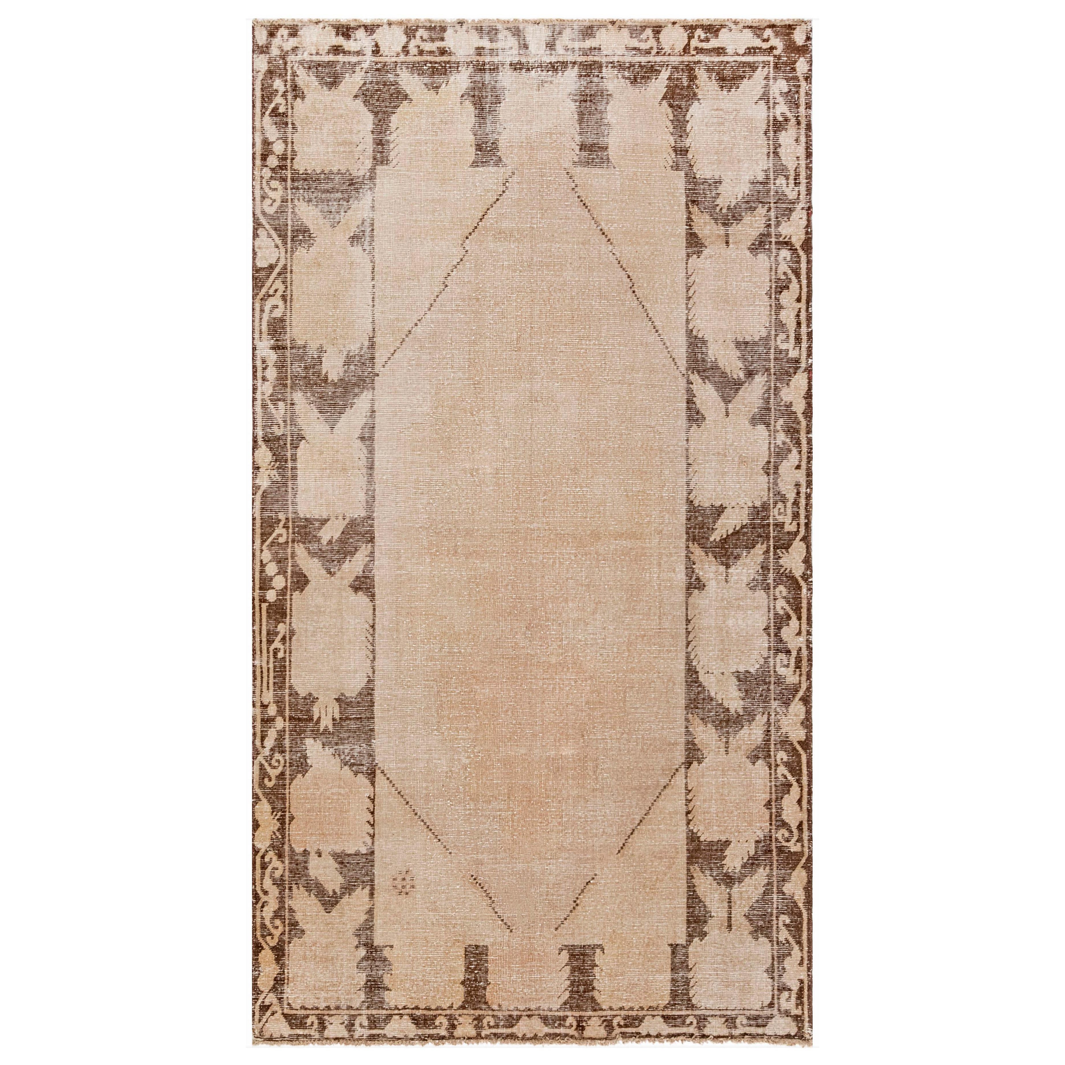 Doris Leslie Blau Midcentury Samarkand Handmade Wool Rug