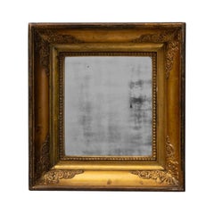 19th Century French Gilded Wooden Mirror