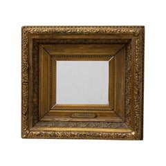 19th Century French Gilded Wooden Mirror
