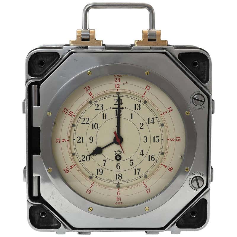 British Army Signals Clock at 1stDibs | military clocks