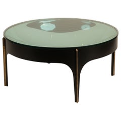 Mid Century Modern Low Coffee Table, Max Ingrand for Fontana Arte 1960