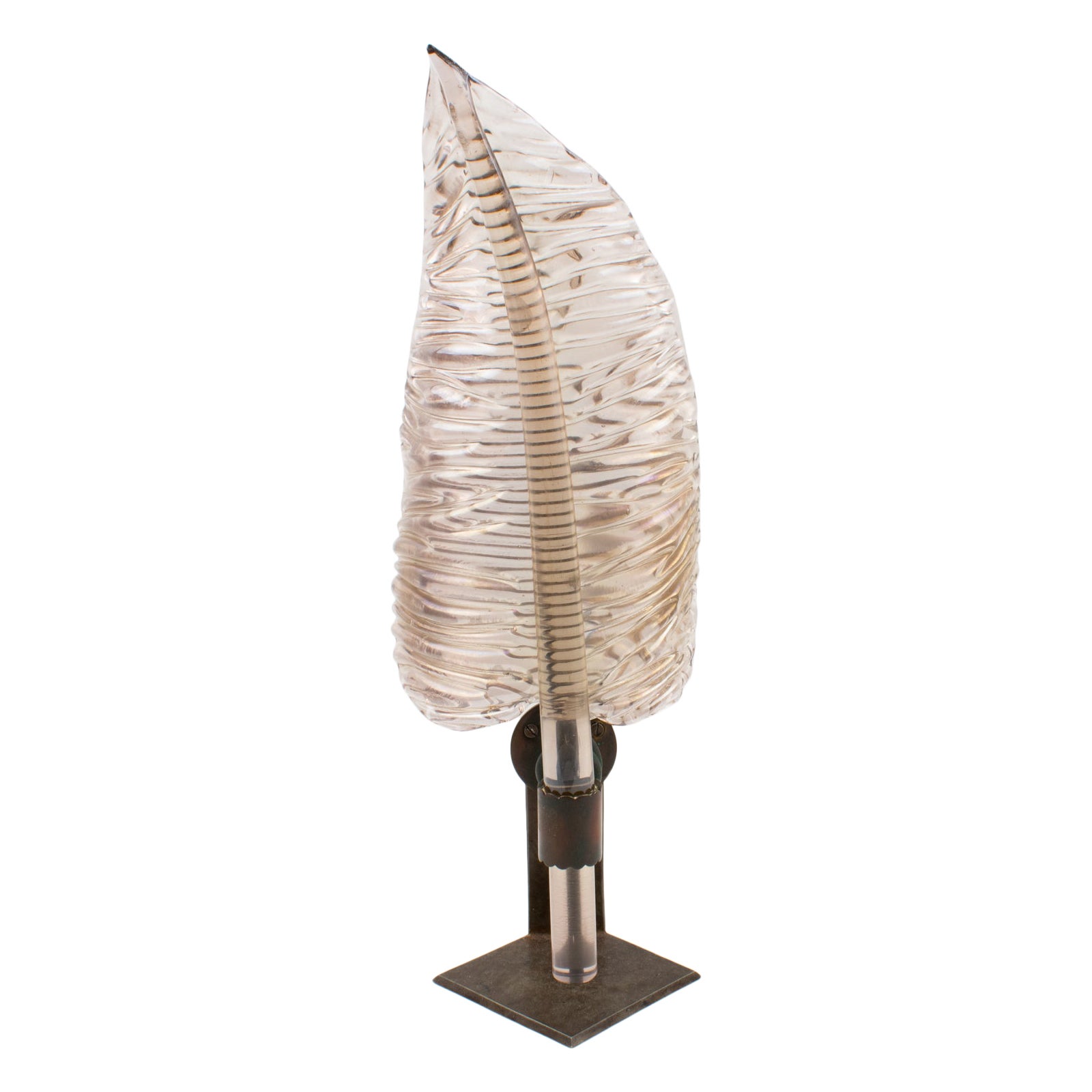 Art Glass Murano Table Lamp or Sconce, Italy circa 1960 im Angebot