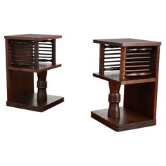 Charles Dudouyt End Tables