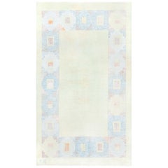 Doris Leslie Blau Vintage Swedish Flat-Weave Rug by Kerstin Persson