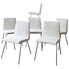 Set of 6 Ligne Roset TV Dining Chairs by Pierre Paulin