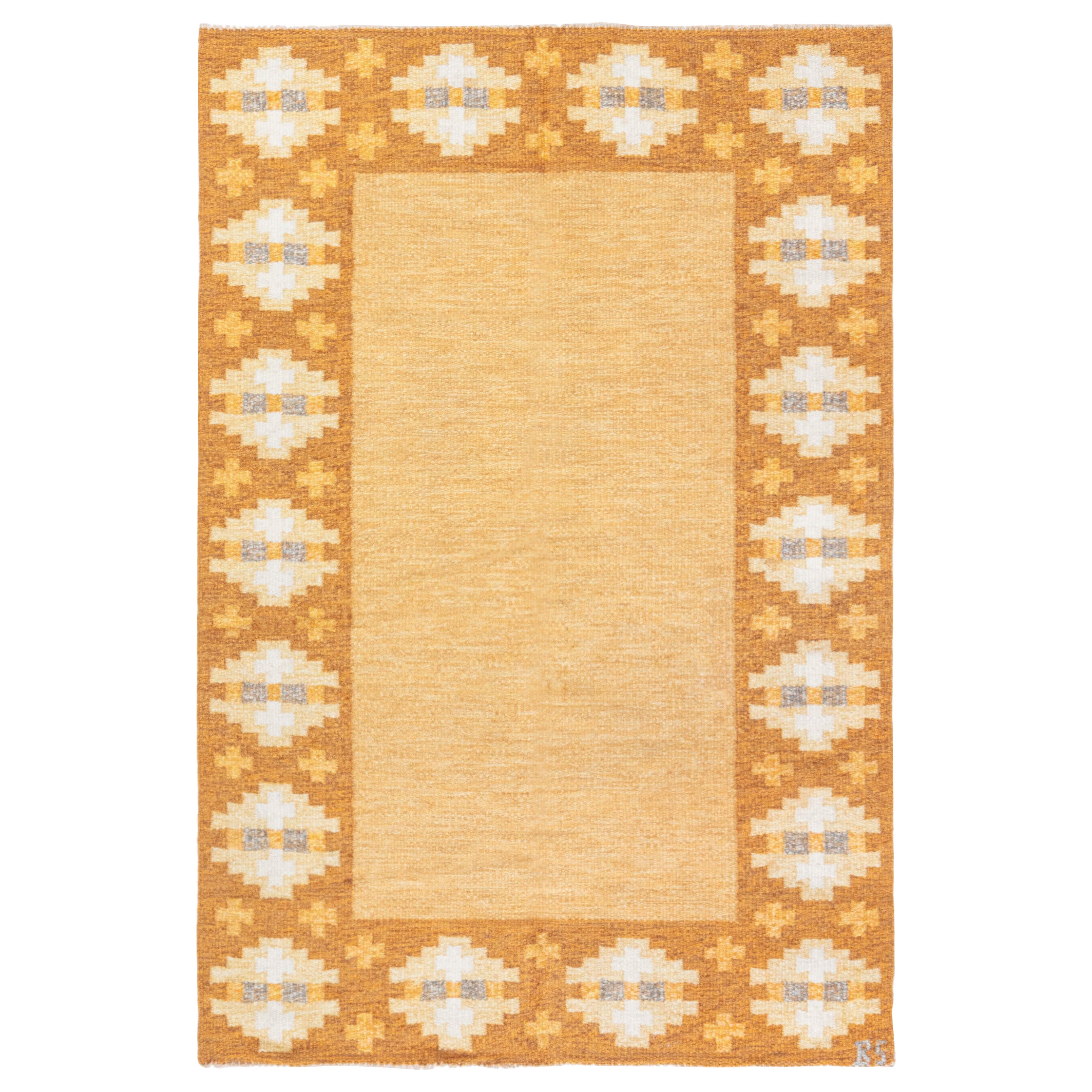 Doris Leslie Blau Swedish Flat-Weave Rug by Birgitta Söderkvist