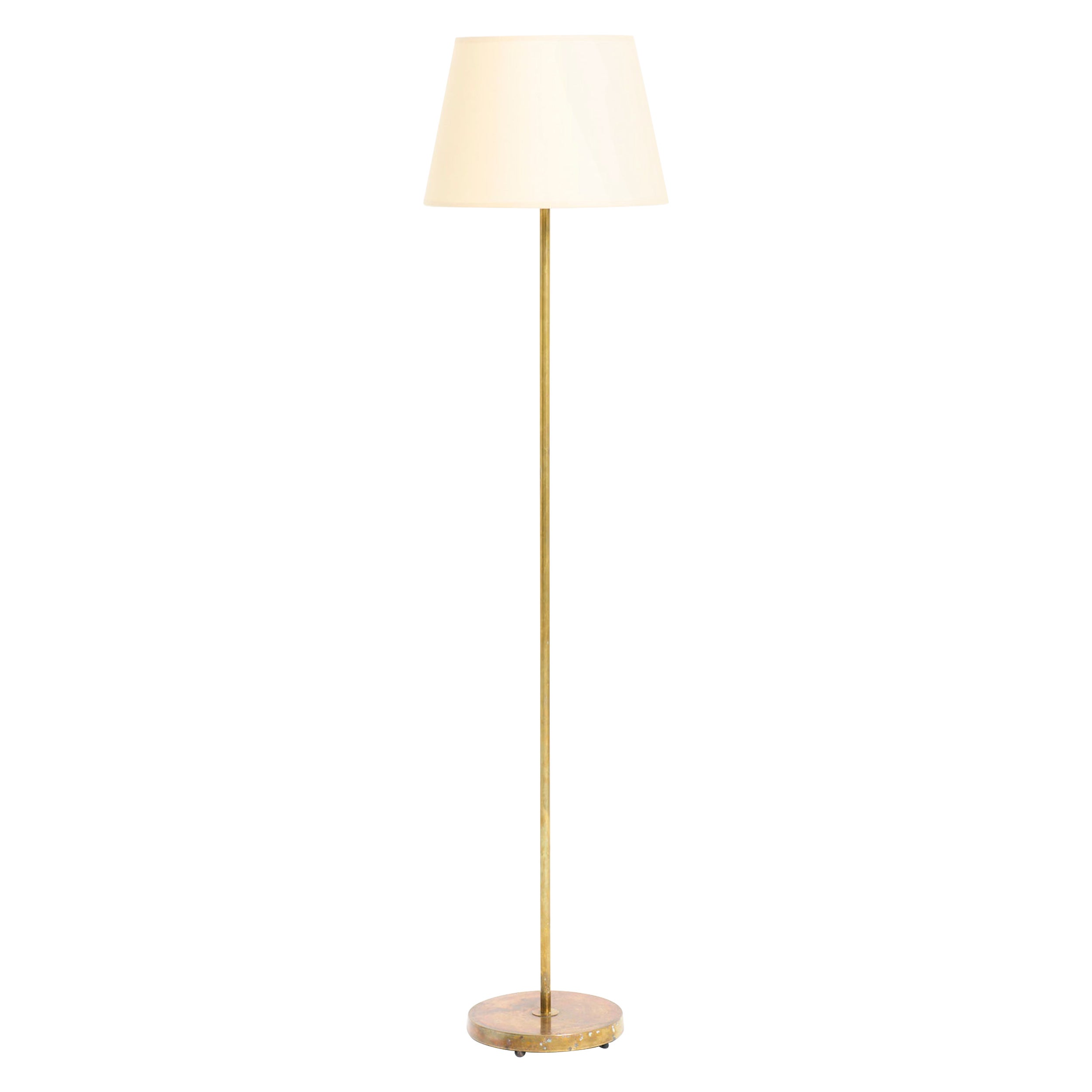 Lampadaire en laiton