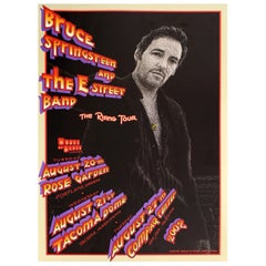 2002 Bruce Springsteen & the E Street Band - The Rising Tour Original Poster