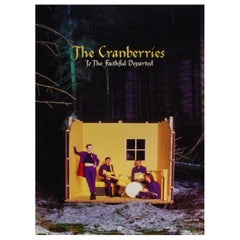 1996 The Cranberries - To the Faithful Departed Original Vintage Poster