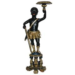 19th Century Cupid Venetian Blackamoor 5