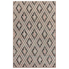 Doris Leslie Blau Vintage Botanic Hooked Rug