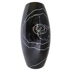 Finn Modern Pro Arte Series Ceramic Vase by Pauli Vuorisalo, Arabia, Finland