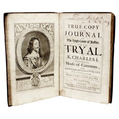 NALSON, John. For The Tryal of K. Charles I - FIRST EDITION - 1684