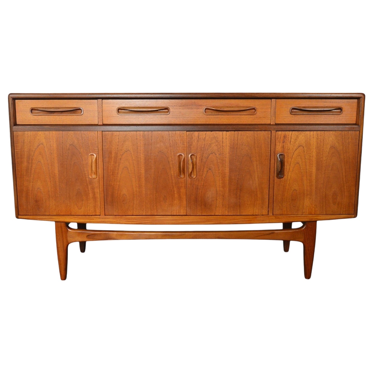 G Plan "Fresco" Small Teak + Afromosia Credenza #2
