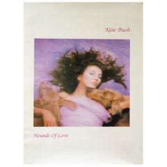 1985 Kate Bush - Hounds of Love Original Vintage Poster