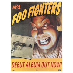 1995 Foo Fighters - Debut Album Original Vintage Poster