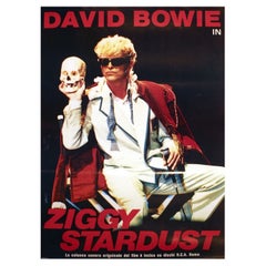 1982 David Bowie in Ziggy Stardust Original Vintage Poster