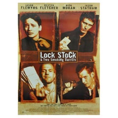 1998 Lock, Stock and Two Smoking Barrels Original Vintage Poster