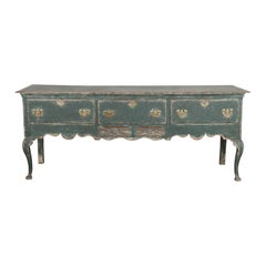 Antique Large English Dresser Base