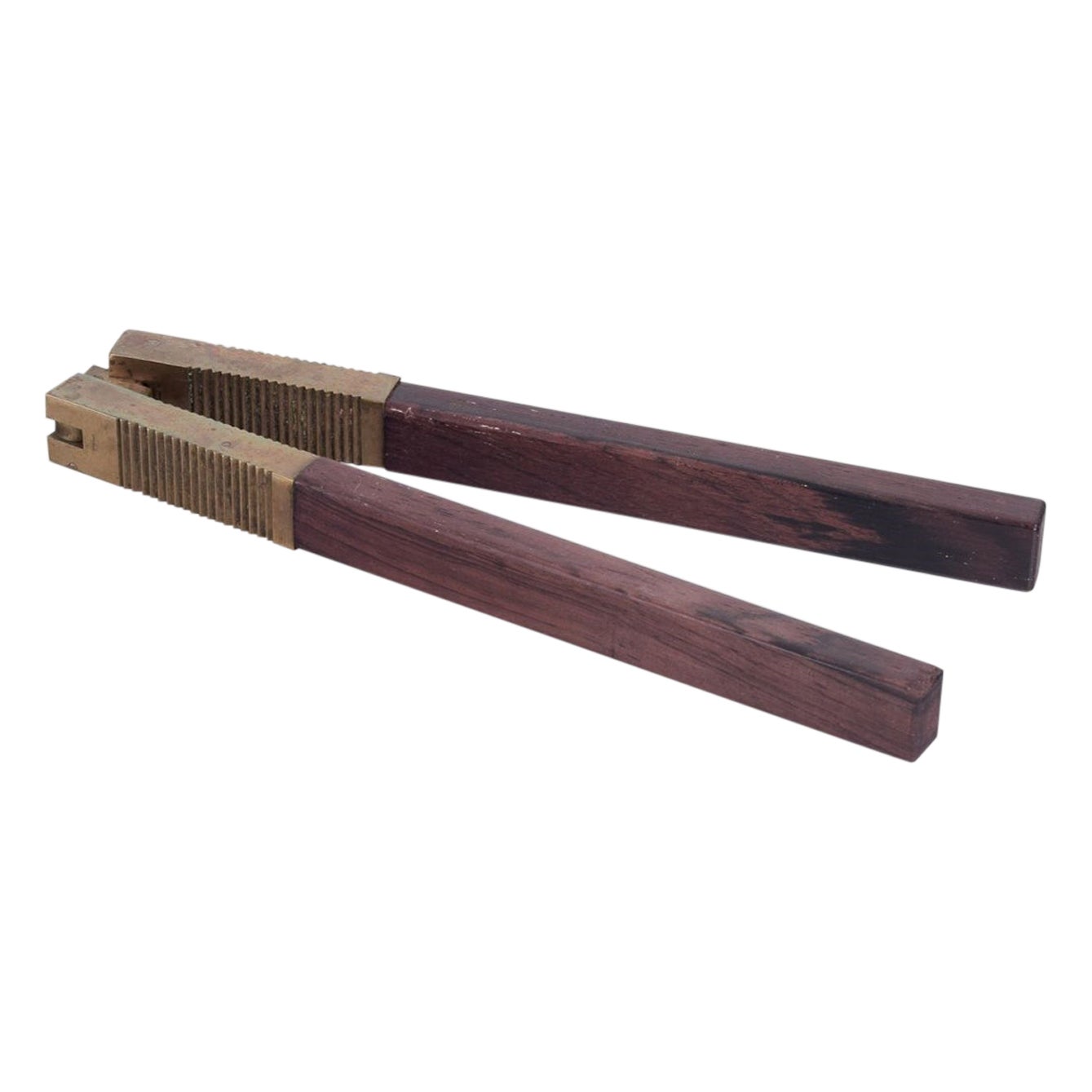 Hepe, Denmark. Nutcracker in hardwood and brass. Stylish Danish design.