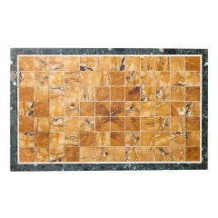 19th Century Siena & Tinos Green Marble Tabletop