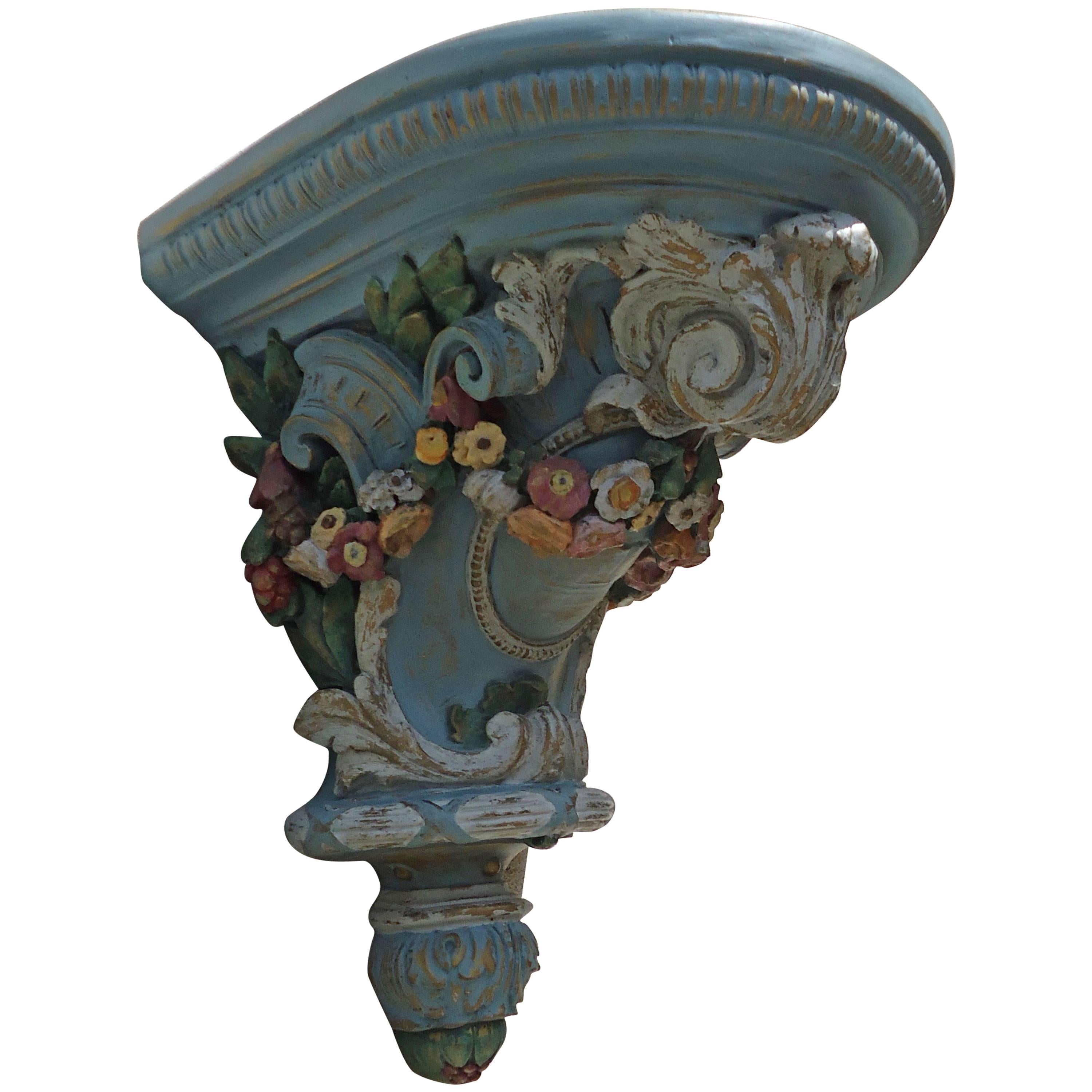 Ornate Fiberglass Garden Swedish Corbel Bracket