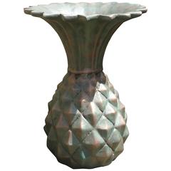 Fabulous Pineapple Motiffe Fiberglass and Resin Vase