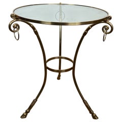 Brass Gueridon in the Style of Maison Jansen