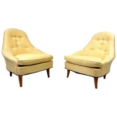 Pair of Kerstin Horlin-Holmquist "Lilla Eva" Lounge Chairs