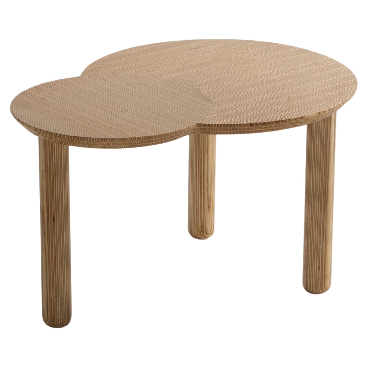 Coffee Table in Hand-Layered Birch Wood — Otto Collection *** IN STOCK ***